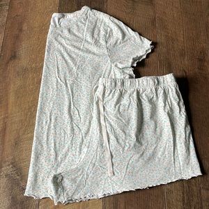🛍️3/$20❗️Lauren Conrad women’s 1X sleep wear set shortsleeved with shorts #7